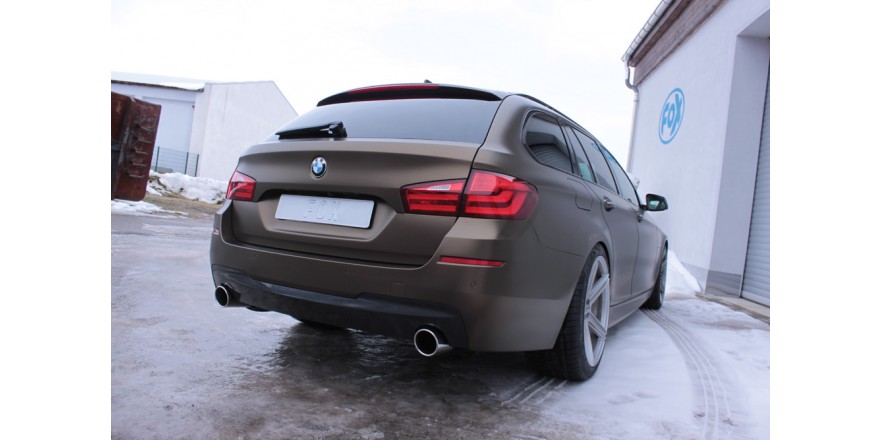 BMW F11 535d einddemper rechts/links Single-flow - 1x100  16 rechts/links