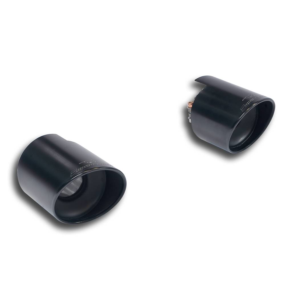 Supersprint Endpipe kit Right O 120 - Left O 120 "Gun Metal Grey"  Alfa Romeo TONALE 1.5i Turbo-Hybrid (130 Hp - 160 Hp) 2022 ->