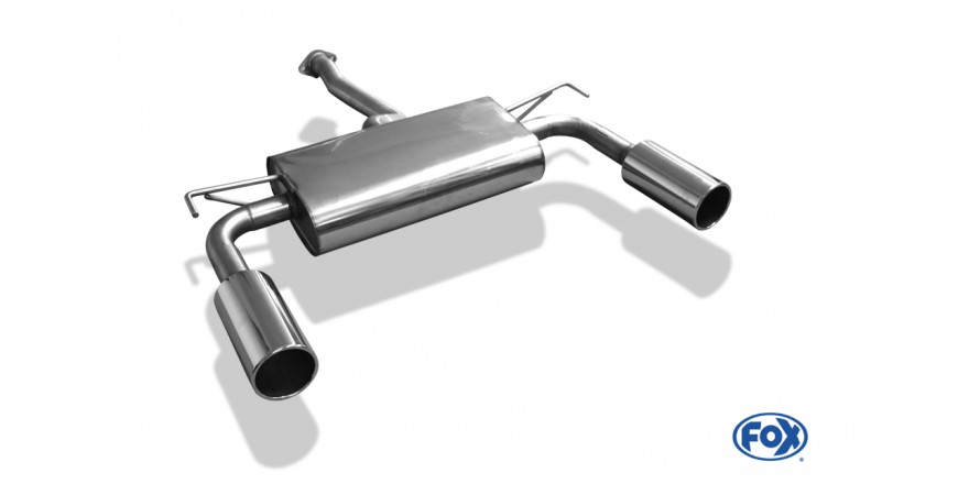 Hyundai ix35 einddemper uitgang rechts/links - 1x100 Typ 12 rechts/links