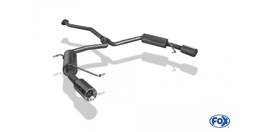 Mazda 6 Typ GH diesel einddemper rechts/links - 1x90 Typ 13 rechts/links