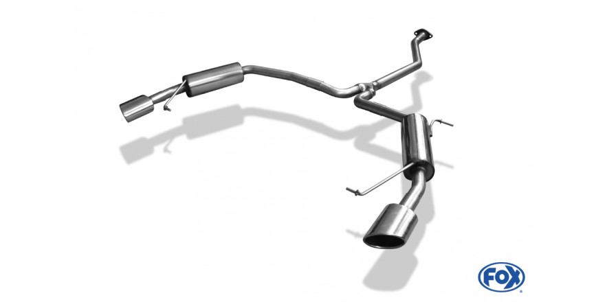 Mazda 6 Typ GH diesel einddemper rechts/links - 115x85 Typ 38 rechts/links