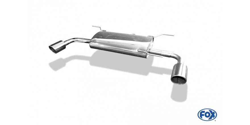 Mazda 6 - GJ Kombi einddemper dwars uitgang rechts/links - 1x100 Typ 16 rechts/links