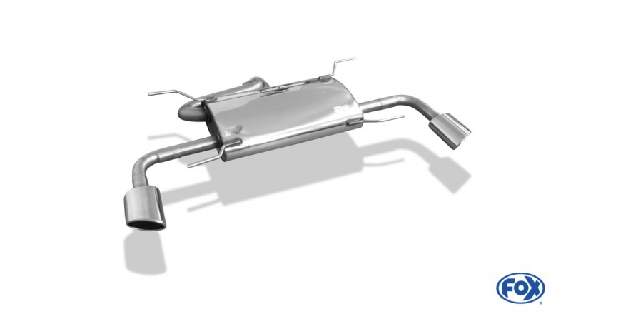 Mazda 6 - GJ Kombi einddemper dwars uitgang rechts/links - 115x85 Typ 38 rechts/links