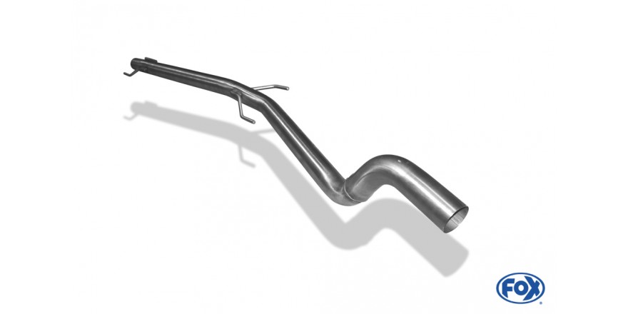 Opel Astra G Coupe/ Cabrio voordemper vervangende pijp Ø 63.5mm