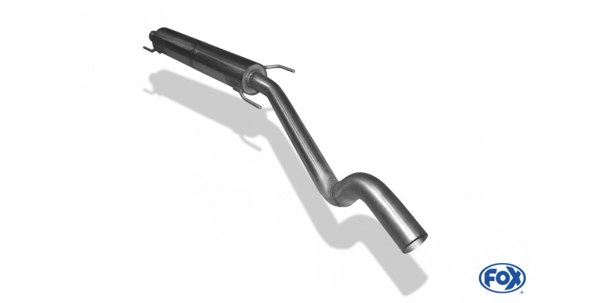 Opel Astra G Coupe/ Cabrio voordemper Ø 63.5mm