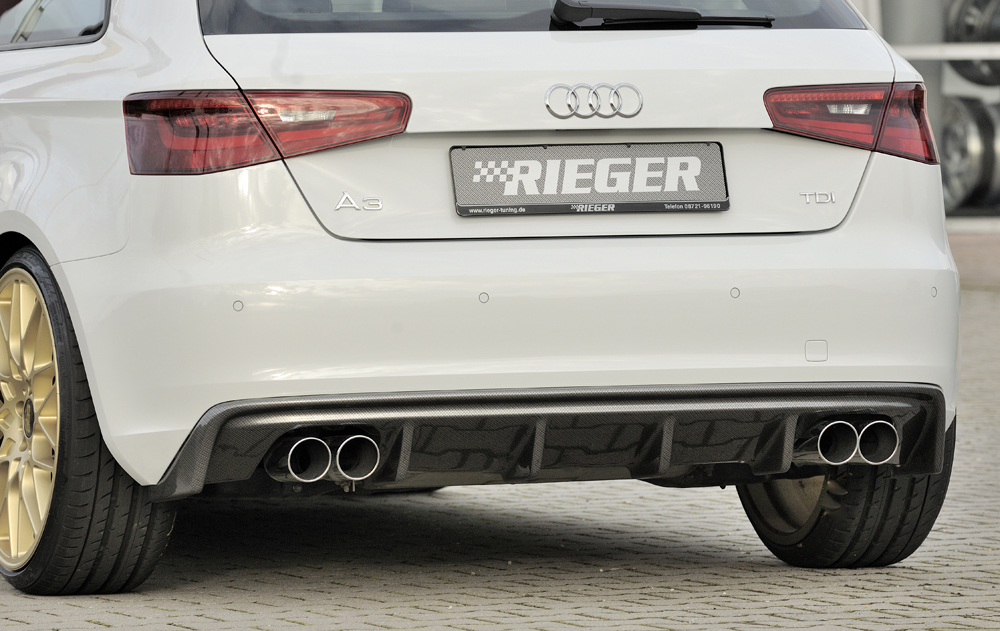 Rieger Tuning diffuser Audi A3 [8V]