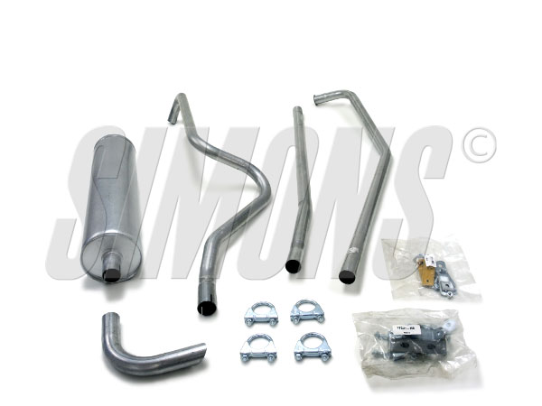 Simons uitlaatsysteem PV B4B 1947-1953