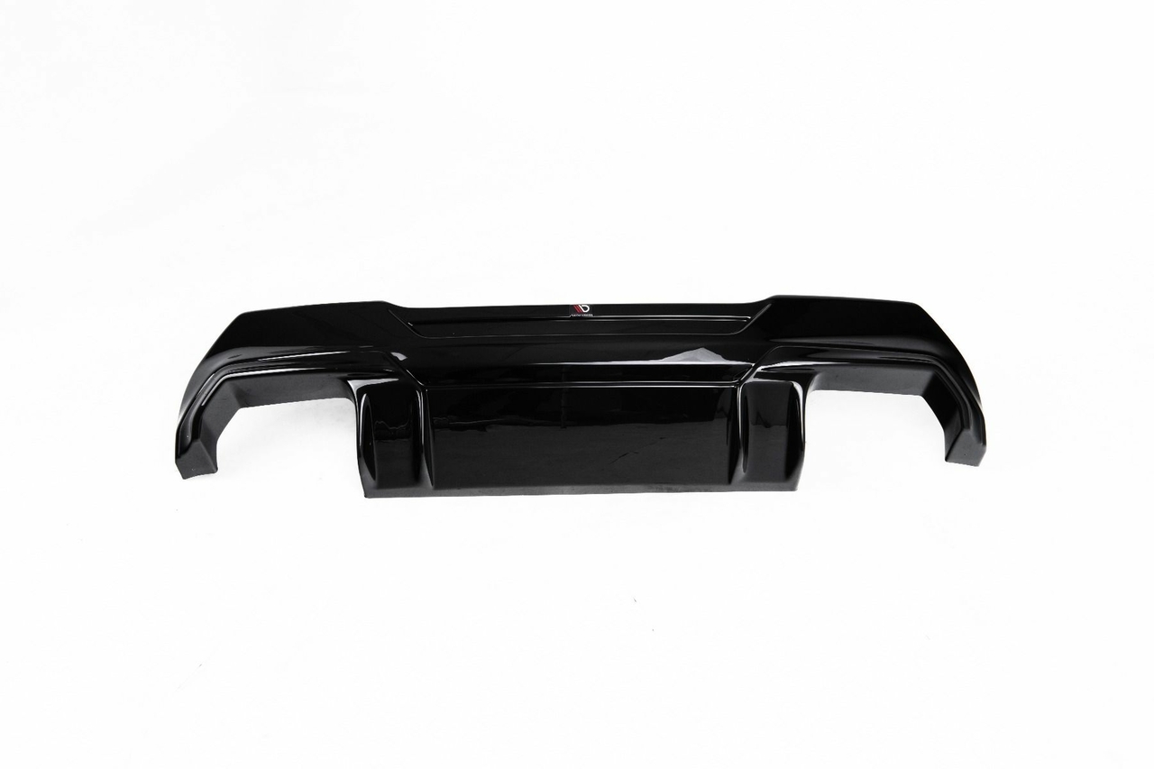 Maxton Diffuser for Quad Outlet System (M2 Style) - Gloss BMW 1 Serie M135i xDrive 5 Deurs (F40 OPF/GPF Uitgerust)