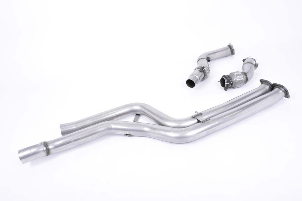 Milltek Large-bore Downpipe and De-cat BMW 3 Serie F80 M3 & M3 Competition Sedan (Non OPF/GPF Modellen)