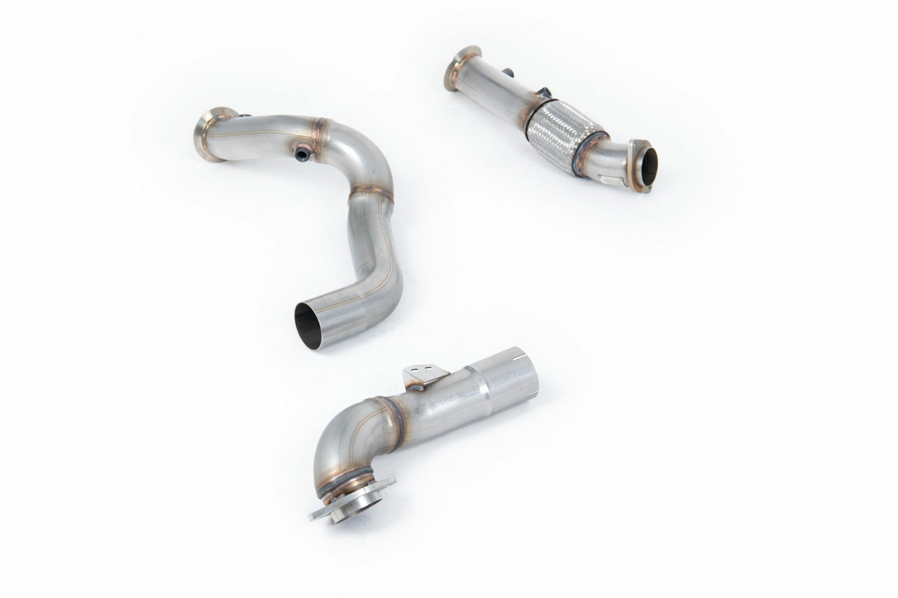 Milltek Large-bore Downpipe and De-cat BMW 3 Serie G80/G81 M3 & M3 Competition S58 3.0 Turbo (OPF/GPF) incl. Touring & XDrive Modellen