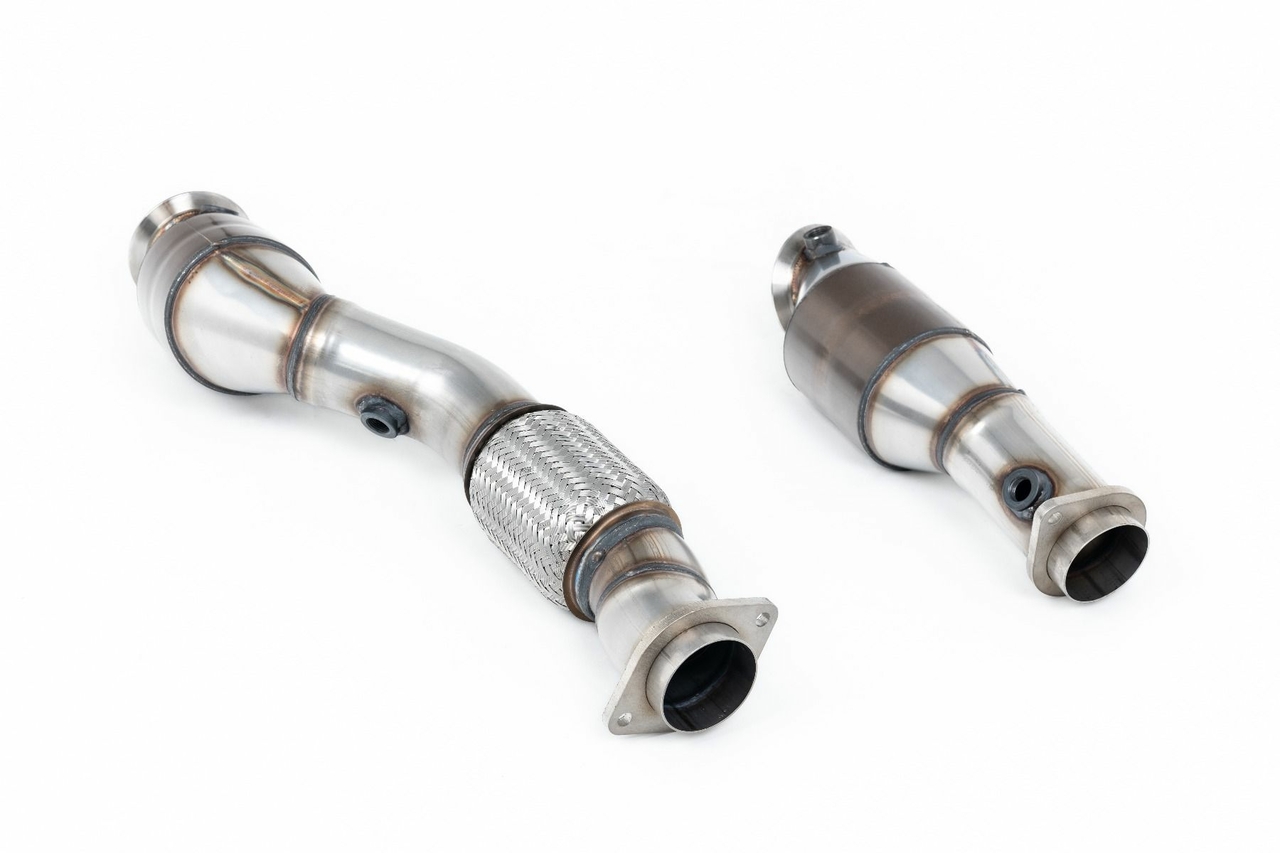 Milltek Large Bore Downpipe and Hi-Flow Sports Cat BMW 4 Serie G82 M4 & M4 Competition S58 3.0 Turbo (OPF/GPF modellen)