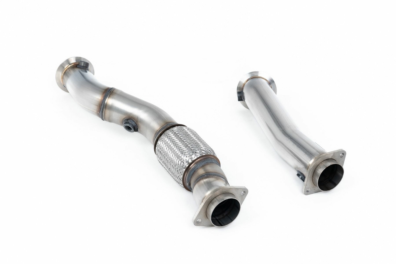 Milltek Large-bore Downpipe and Cat Bypass Pipes BMW 4 Serie G82 M4 & M4 Competition S58 3.0 Turbo (OPF/GPF modellen)