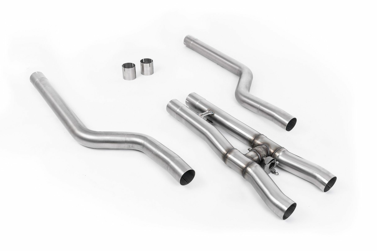 Milltek GPF/OPF Bypass BMW 8 Serie M8 & M8 Competition 4.4l V8 Twin Turbo F91 & F92 Coupe & Cabrio (OPF/GPF modellen)