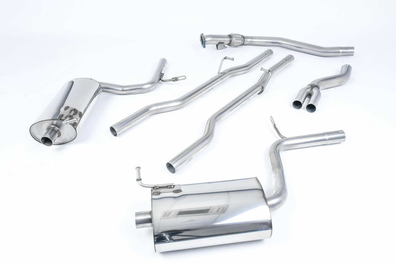 Milltek Cat-back Audi A4 1.8T B6 quattro Cabriolet