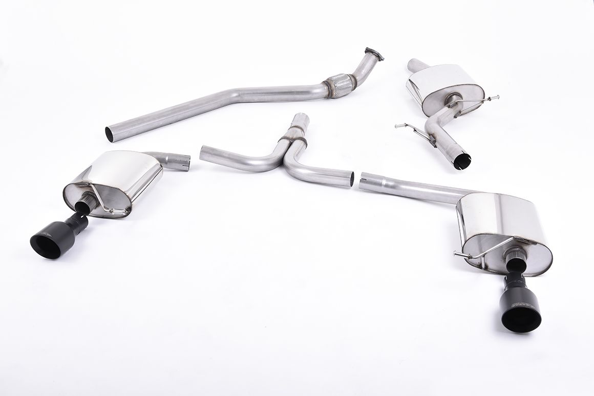 Milltek Cat-back Audi A4 2.0 TFSI S line B8 (2WD En quattro handgeschakeld) Sedan & Avant