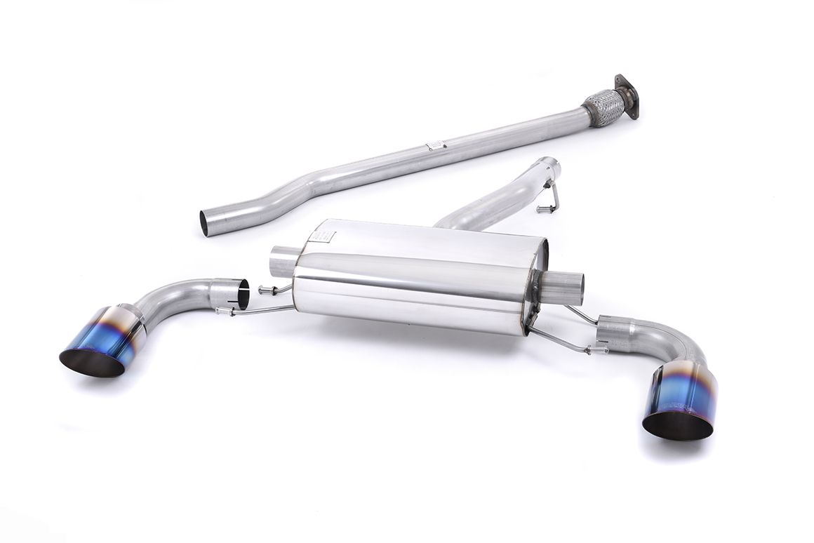 Milltek Secondary Cat-back Subaru BRZ 2.0-Liter