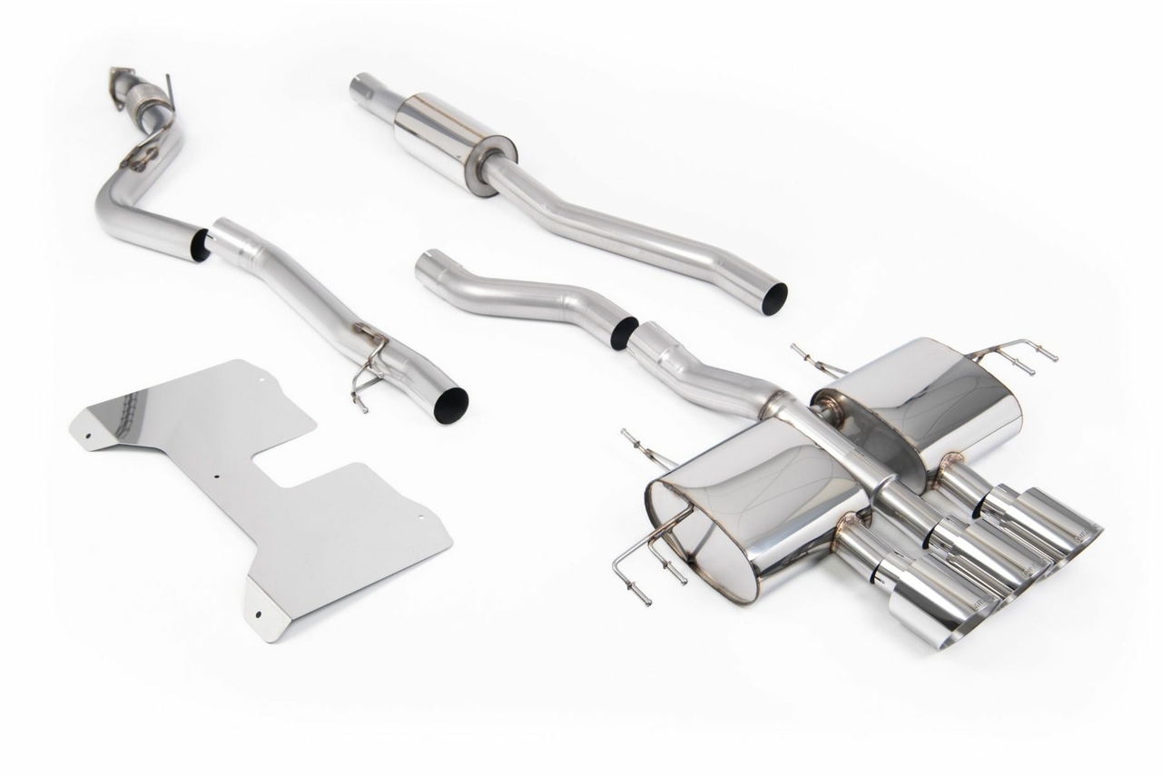 Milltek Cat-back Honda / Acura Civic Type R FL5 2.0 i-VTEC (Both OPF/GPF & Non OPF/GPF Modellen)