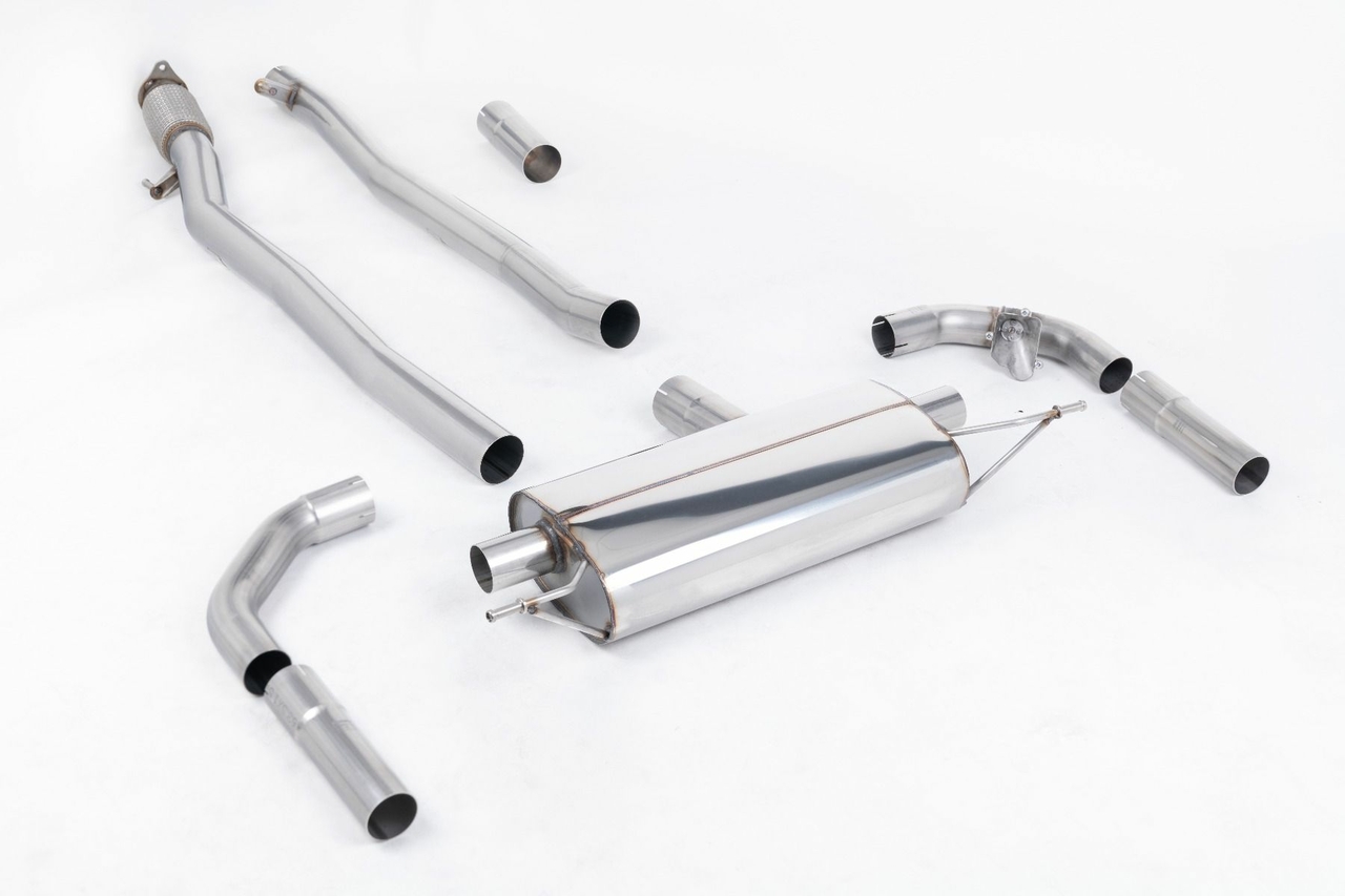 Milltek Cat-back Mercedes CLA-Class CLA35 AMG 2.0 Turbo Coupe & Shooting Brake (Non-OPF/GPF Modellen)