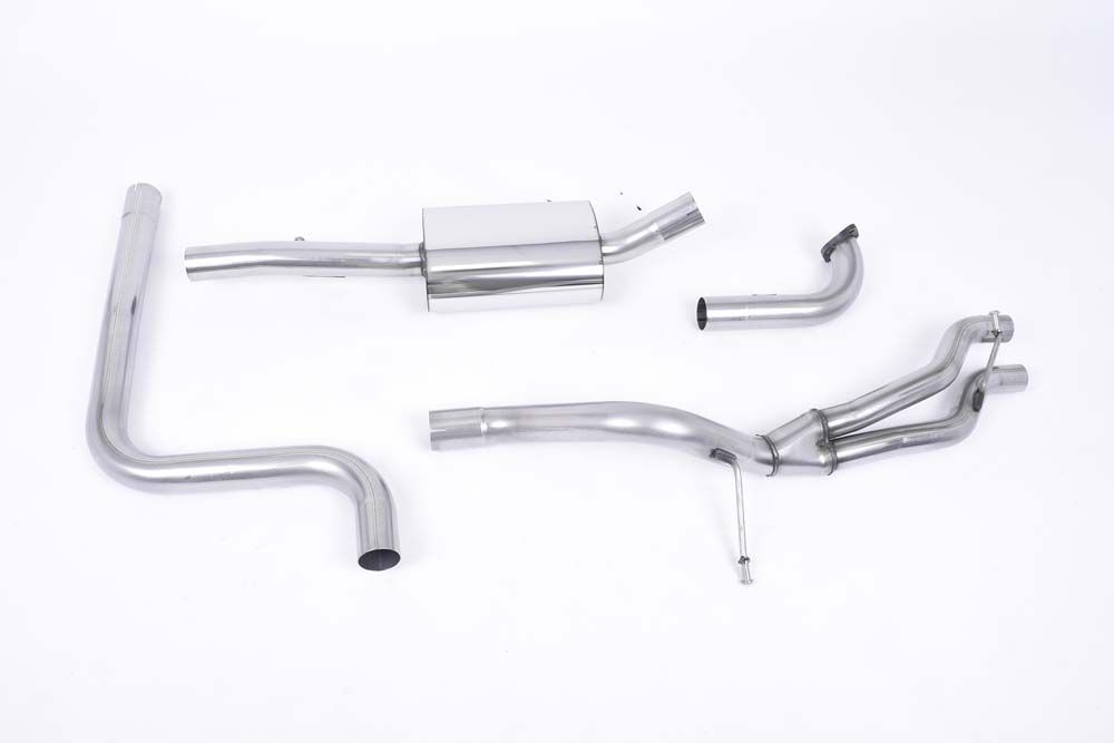 Milltek Cat-back Ford Fiesta Mk7/Mk7.5 1.0T EcoBoost (100/125/140pk)