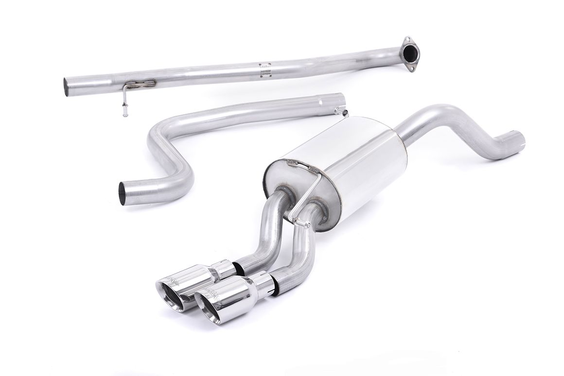 Milltek Cat-back Ford Fiesta Mk7/Mk7.5 1.0T EcoBoost (100/125/140pk)