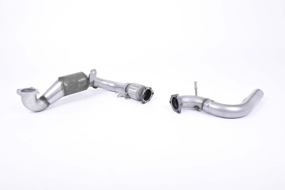 Milltek Large Bore Downpipe and Hi-Flow Sports Cat Ford Fiesta Mk7/Mk7.5 1.0T EcoBoost (100/125/140pk)