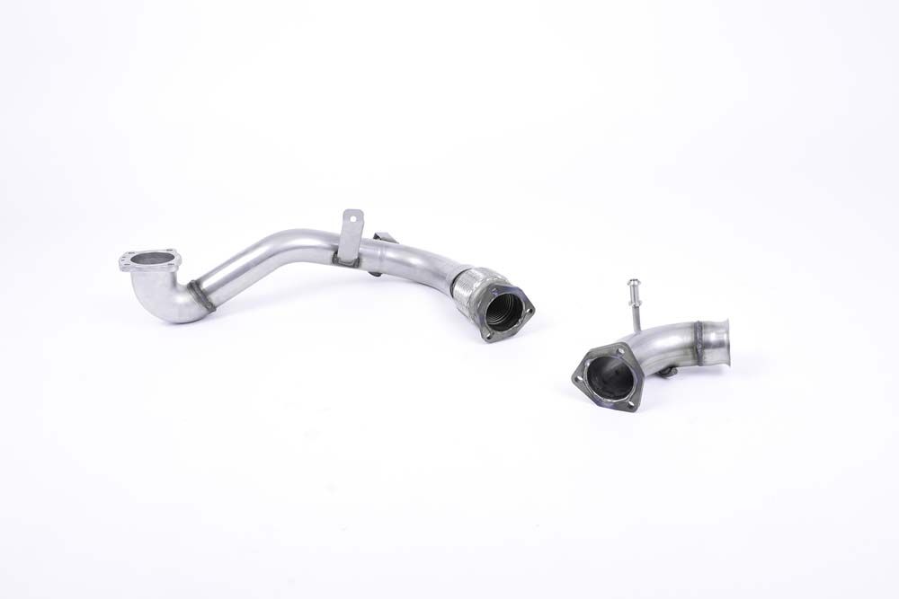 Milltek Large-bore Downpipe and De-cat Ford Fiesta Mk7/Mk7.5 1.0T EcoBoost (100/125/140pk)
