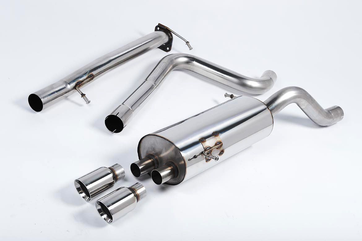 Milltek Cat-back Ford Fiesta Mk7/Mk7.5 ST 1.6 Liter EcoBoost 182pk & ST200