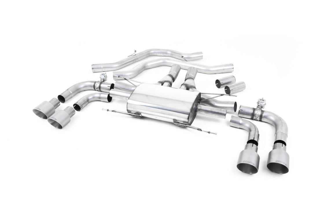 Milltek Front Pipe-back Alfa Romeo Giulia Quadrifoglio 2.9 V6 Bi-Turbo (Non OPF/GPF Modellen)