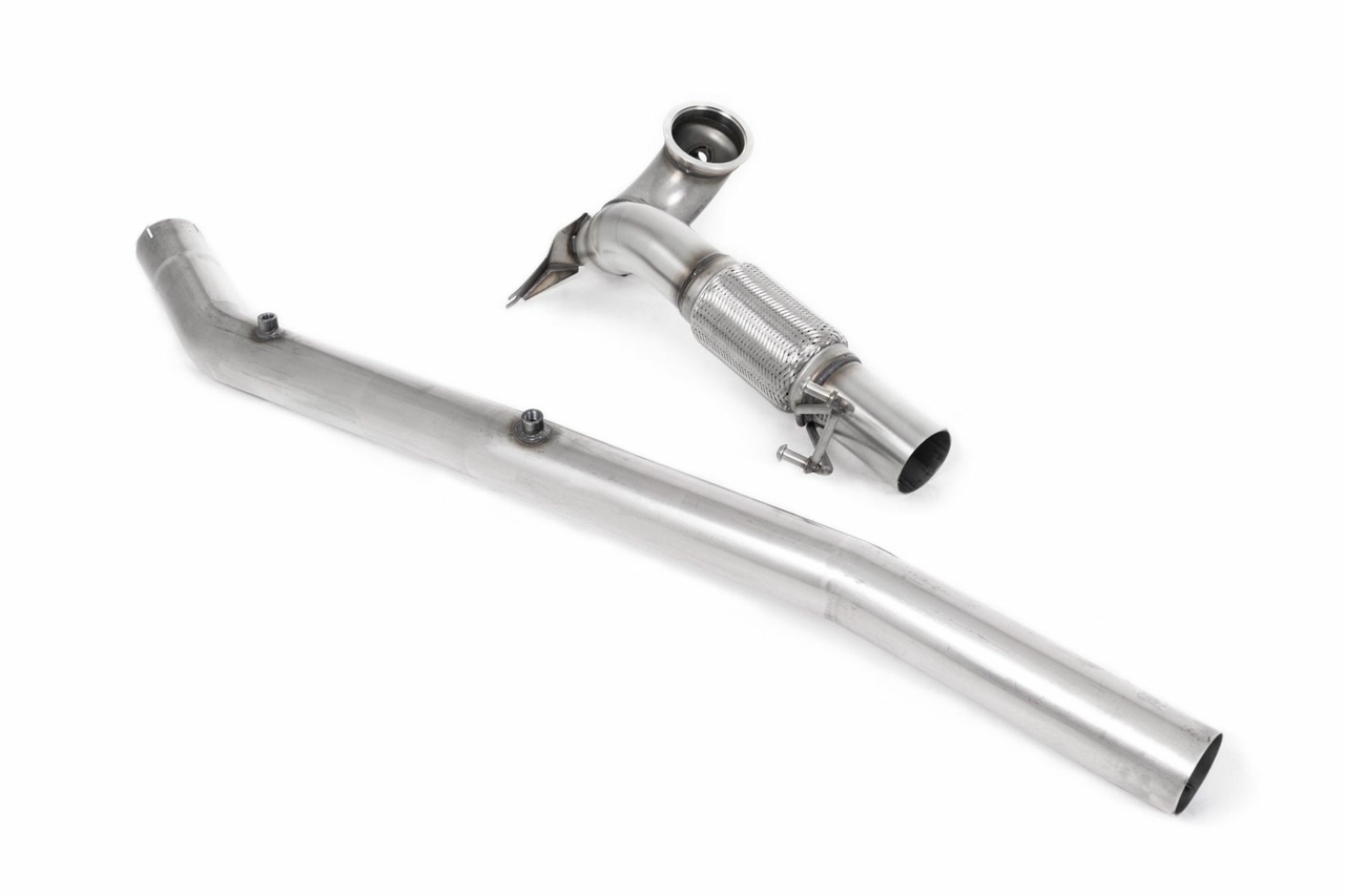 Milltek Large-bore Downpipe and De-cat Volkswagen Golf Mk8.5 R (333pk OPF/GPF modellen)
