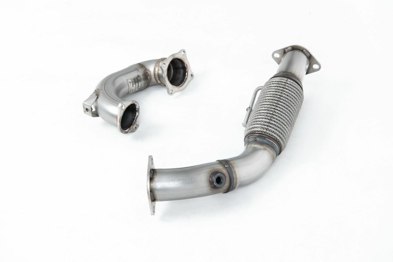 Milltek Large-bore Downpipe and De-cat Hyundai / Kia i20 N 1.6 T-GDi 204pk (OPF/GPF modellen)