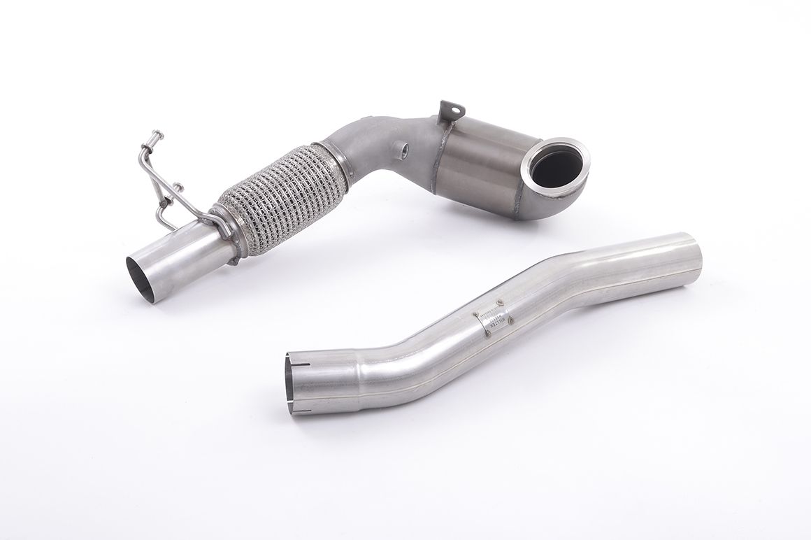 Milltek Cast Downpipe with Race Cat Skoda Octavia vRS 2.0 TSI 245pk Hatch & Estate (manual En DSG-auto‚ Non-OPF/GPF & Na Facelift)