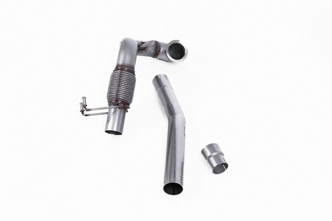 Milltek Large-bore Downpipe and De-cat Volkswagen Polo GTI 2.0 TSI (AW - 5 Deurs) - Non GPF/OPF Modellen