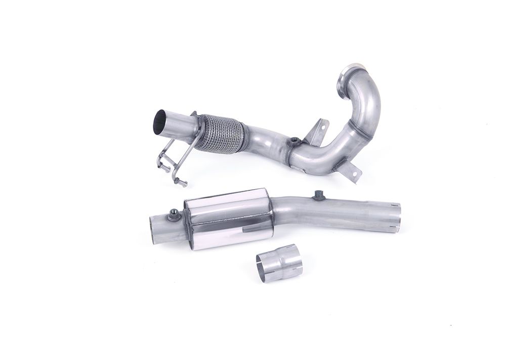 Milltek Large-bore Downpipe and De-cat Volkswagen Polo GTI 2.0 TSI (AW 5 Deurs PRE Facelift Modellen) - GPF/OPF Modellen