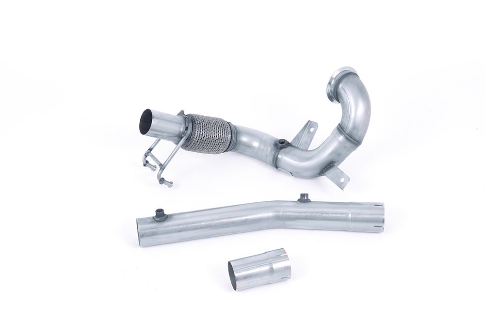 Milltek Large-bore Downpipe and De-cat Volkswagen Polo GTI 2.0 TSI (AW 5 Deurs PRE Facelift Modellen) - GPF/OPF Modellen