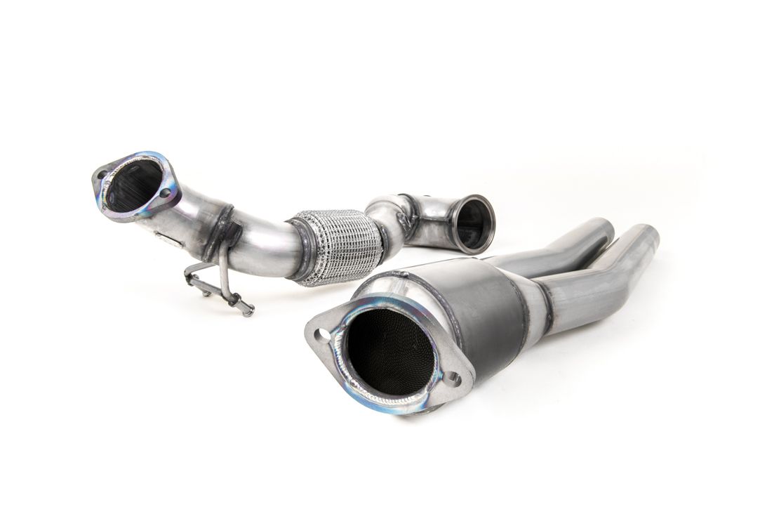 Milltek Large Bore Downpipe and Hi-Flow Sports Cat Audi RS3 Sedan 400pk (8V MQB) - Non-OPF/GPF Modellen