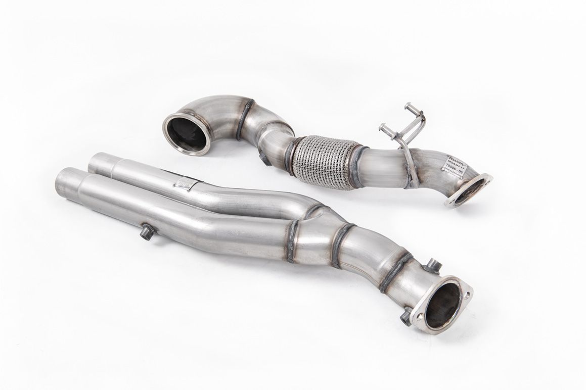 Milltek Large-bore Downpipe and De-cat Audi RS3 Sedan 400pk (8V MQB) - OPF/GPF Modellen