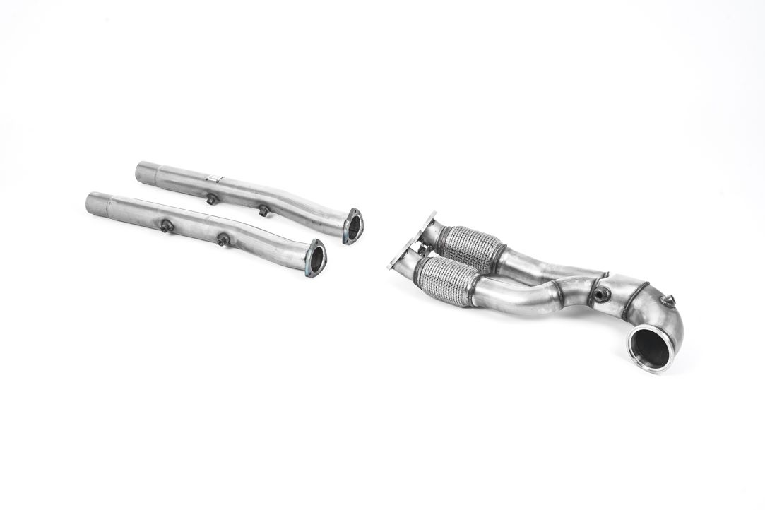 Milltek Large-bore Downpipe and De-cat Audi RS3 Sportback 400pk (8Y MQB EVO) - OPF/GPF Modellen