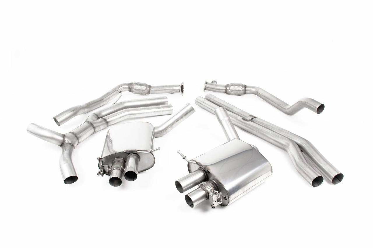 Milltek Cat-back Audi RS4 B9 2.9 V6 Turbo Avant (OPF/GPF Modellen)