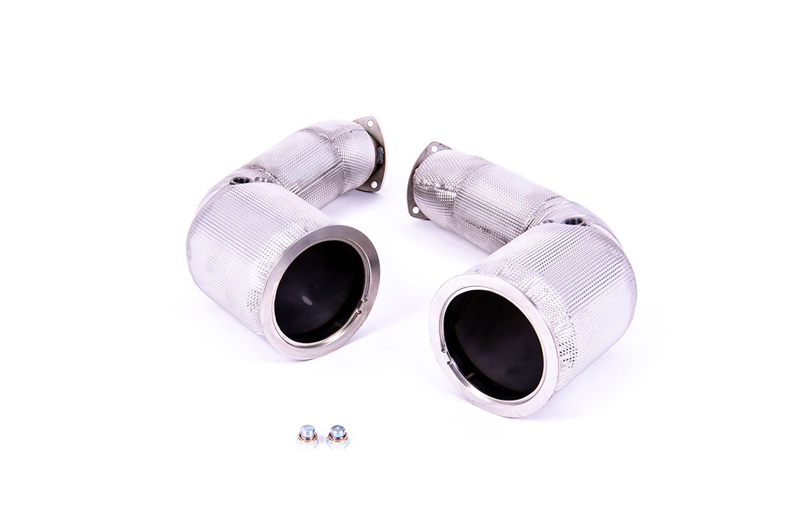 Milltek Large-bore Downpipe and De-cat Audi RSQ8 4.0 V8 Bi-Turbo (Non OPF / GPF modellen)