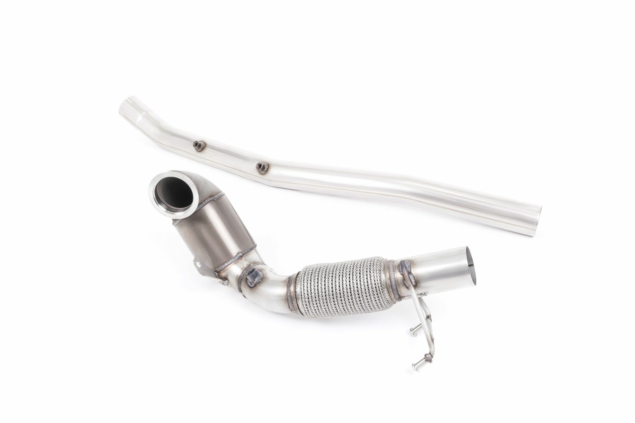 Milltek Large Bore Downpipe and Hi-Flow Sports Cat Audi S3 2.0 TFSI quattro Sportback 8V.2 (GPF modellen)