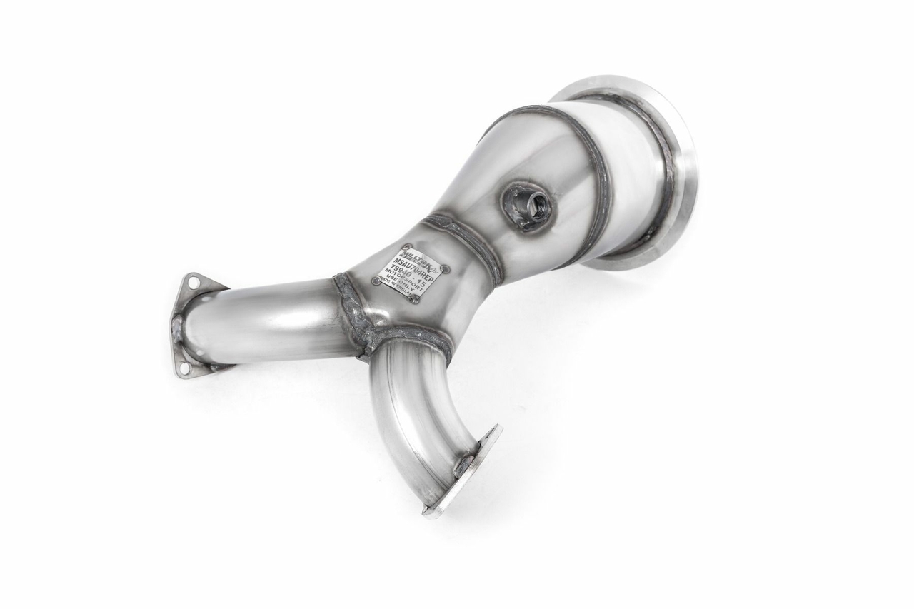 Milltek Cat Replacement Pipe Audi S4 3.0 Turbo V6 B9 - Sedan/Sedan & Avant (Sport Diff Modellen & zonder Brace Bars) - LHD