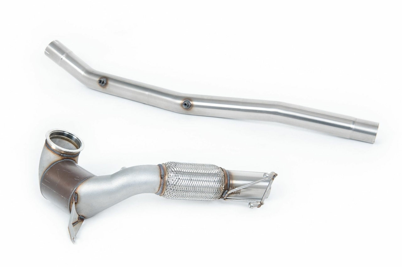 Milltek Large Bore Downpipe and Hi-Flow Sports Cat Volkswagen T-Roc R 2.0TSI 300pk (MQB EVO Modellen Met OPF/GPF)