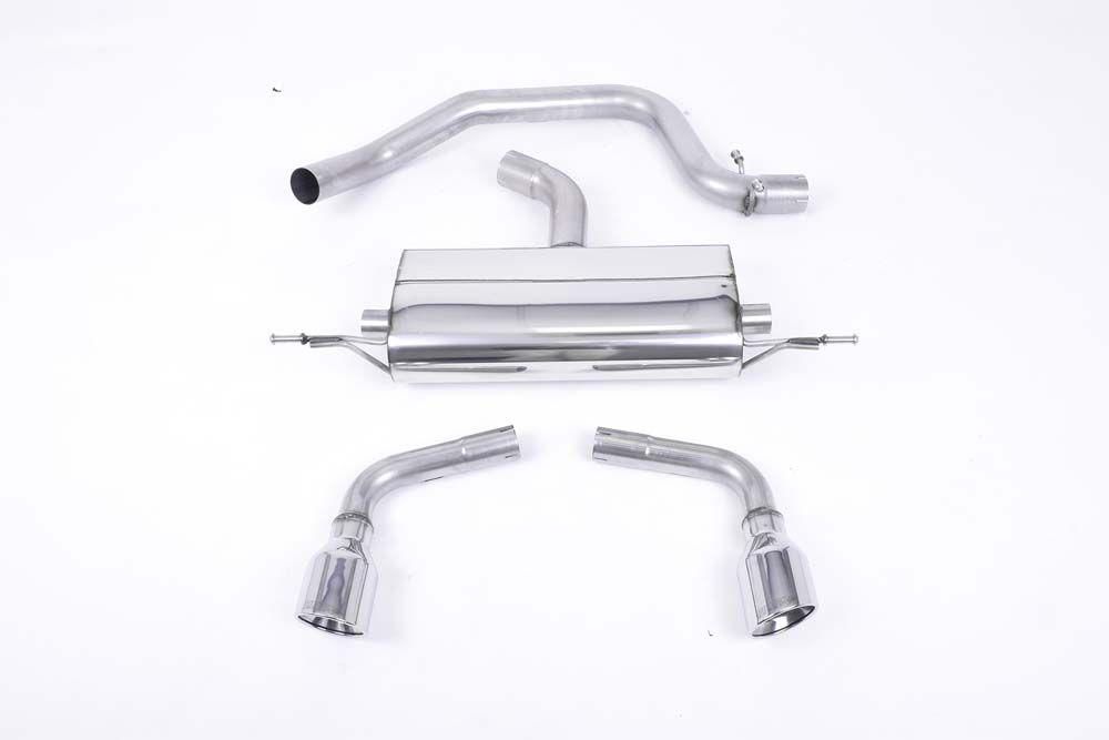 Milltek Cat-back Audi TT Mk2 2.0 TFSi 2WD