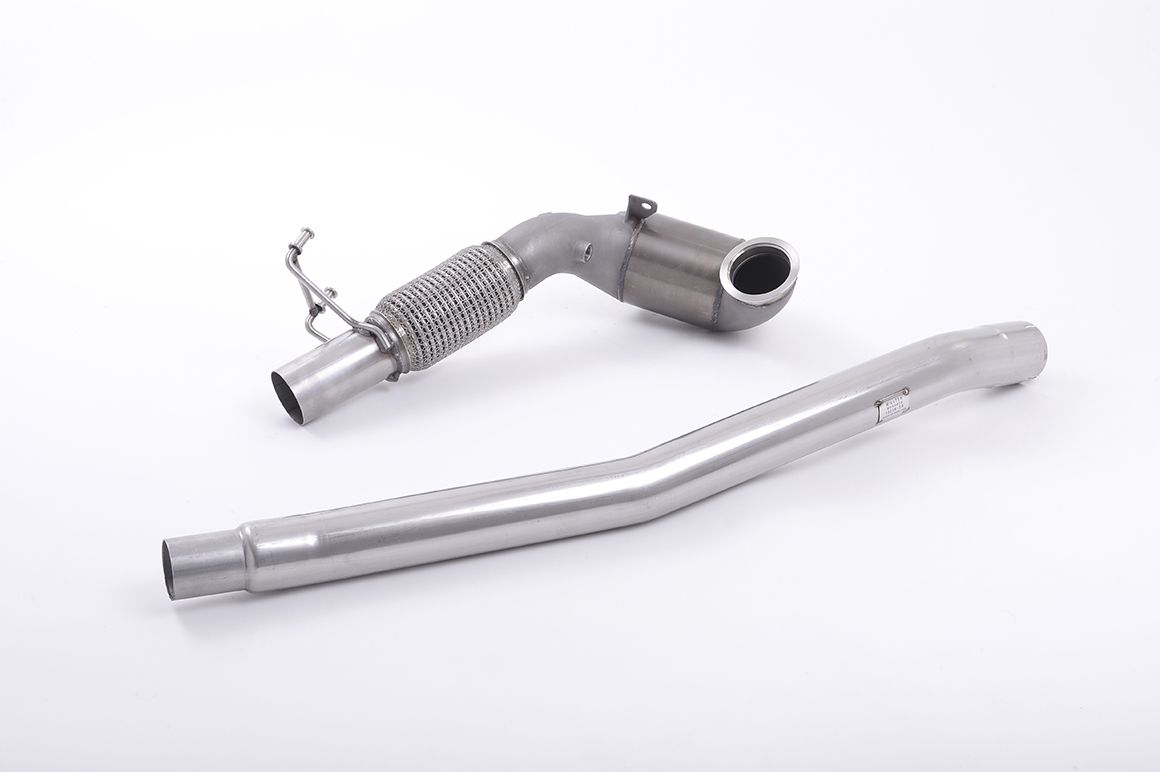 Milltek Cast Downpipe with Race Cat Audi TT Mk3 TTS 2.0TFSI Quattro (Non-OPF/GPF Modellen)