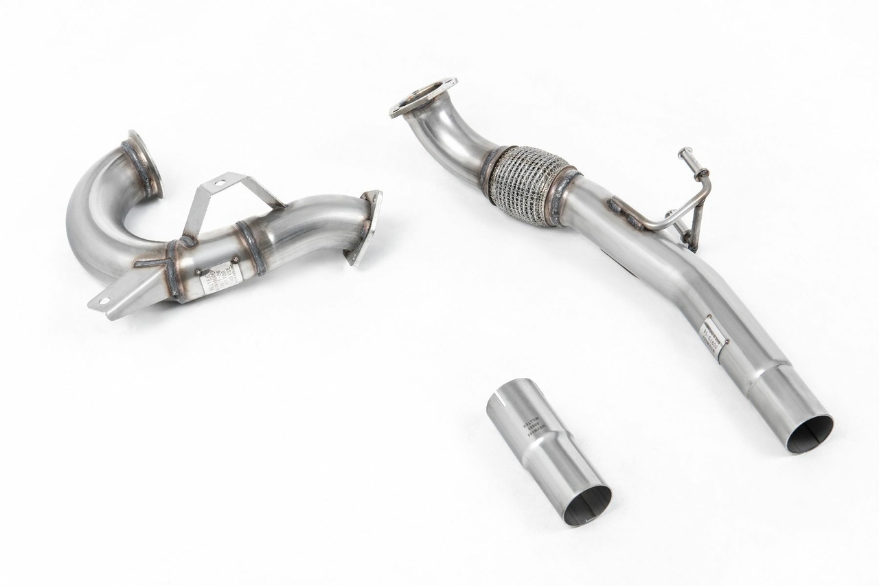 Milltek Large-bore Downpipe and De-cat Volkswagen Up! GTI 1.0TSI 115pk (3 & 5 Deurs)
