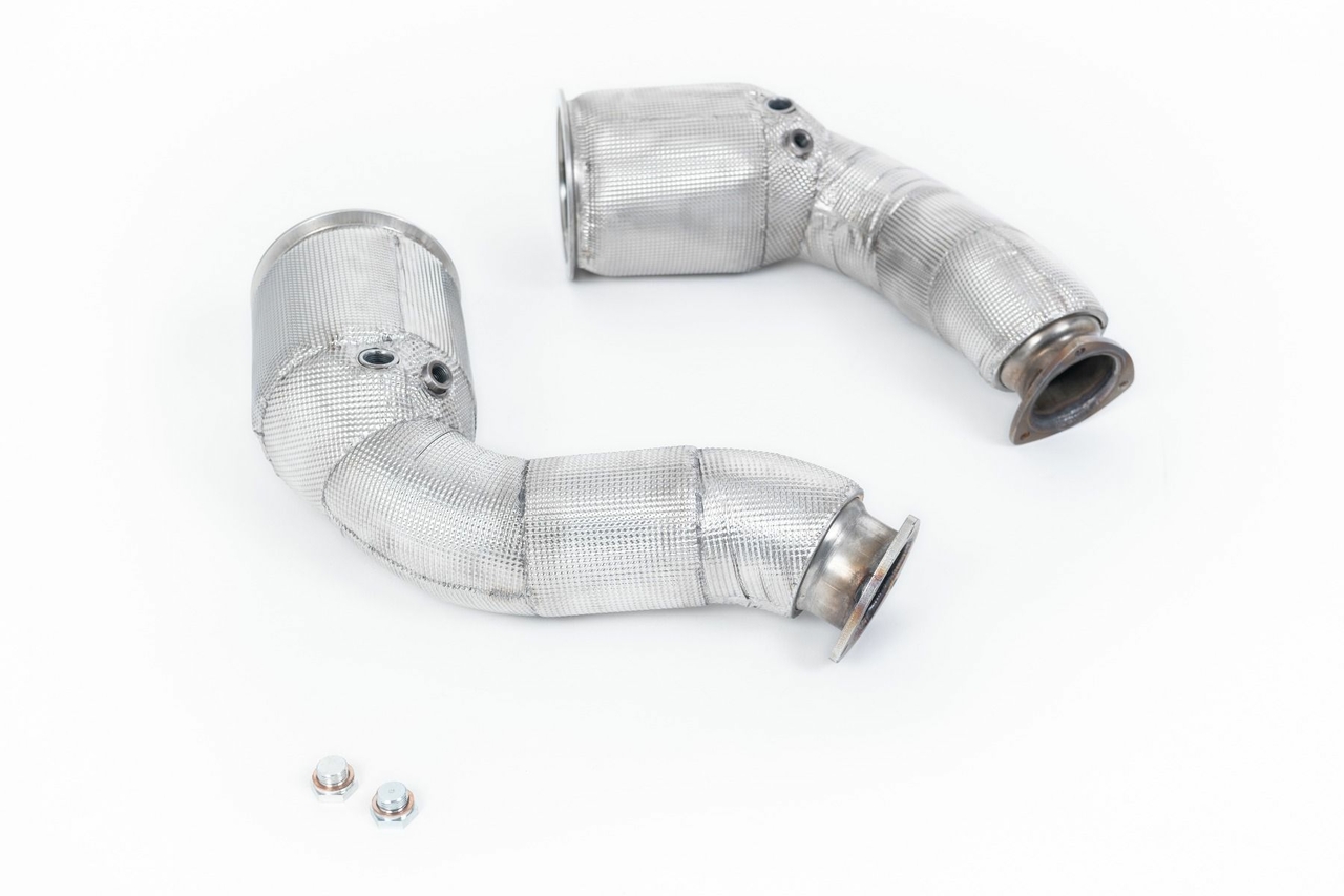 Milltek Large-bore Downpipe and De-cat Lamborghini Urus 4.0 Twin Turbo V8 650pk