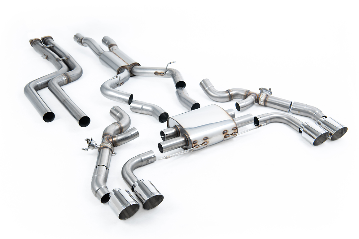 Milltek Downpipe-back BMW X3 X3M / X3M Comp (G01) 3.0 (Met OPF/GPF S58 Motor - Pre LCI )
