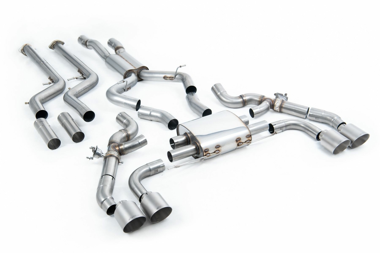 Milltek Downpipe-back BMW X4 X4M / X4M Comp (G02) 3.0 (Met OPF/GPF S58 Motor - LCI )
