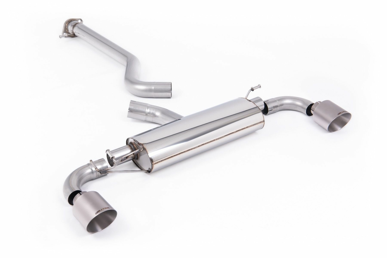 Milltek Particulate Filter-back Toyota Yaris Gen 2 - GR 1.6T (OPF/GPF Modellen)