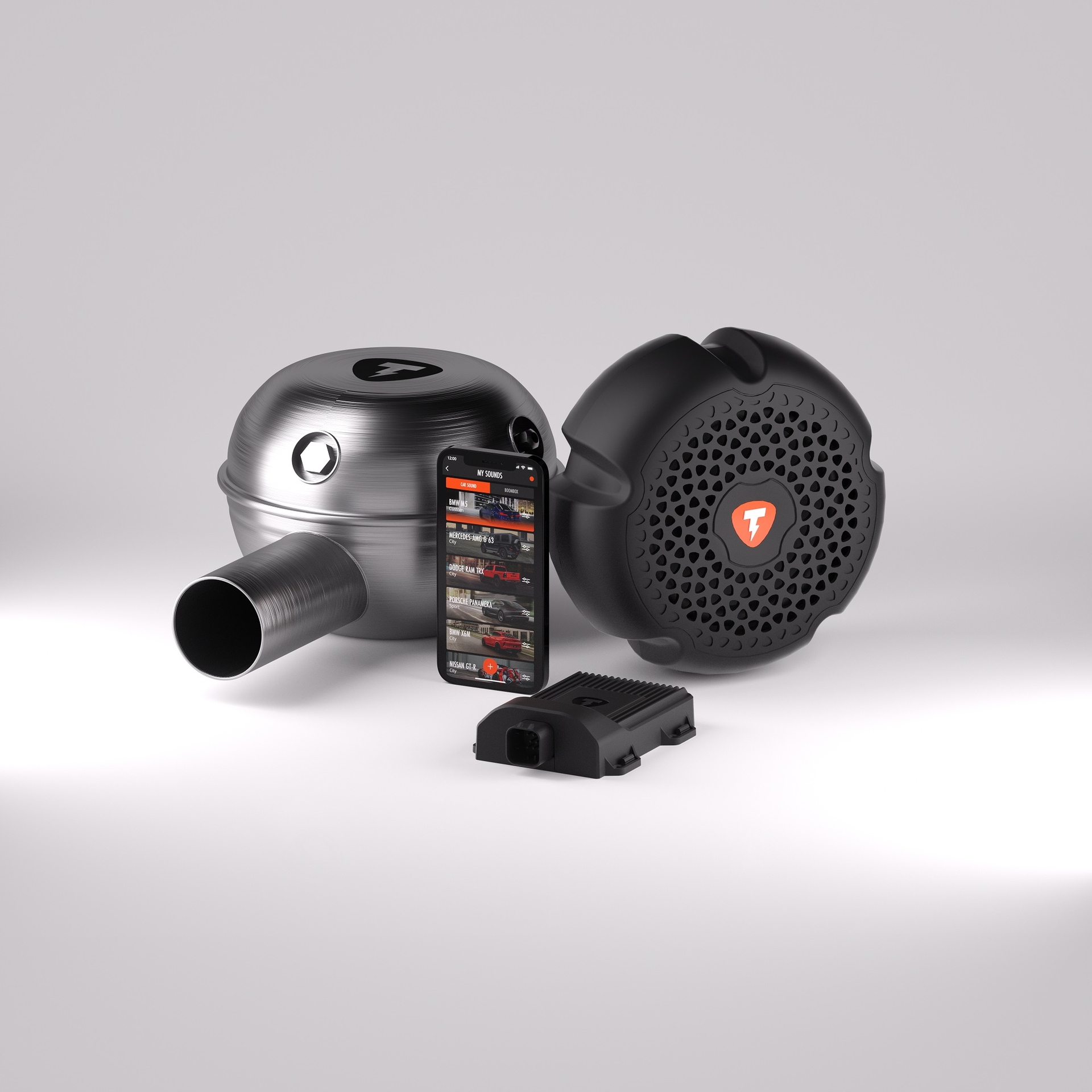 Thor PRO DUAL Electronic Exhaust 1 Speaker- Krachtig Geluid voor Jouw Auto